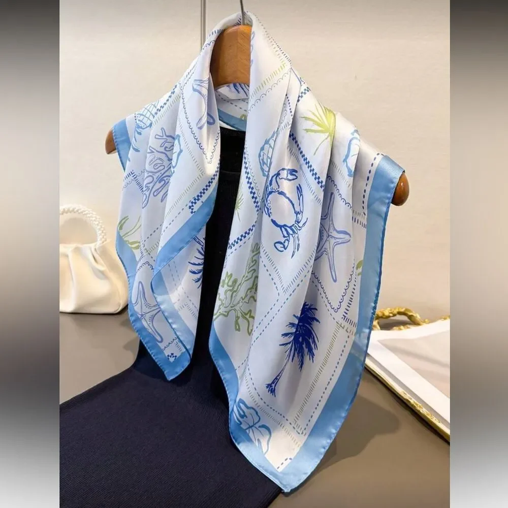 Coastal scarf in A1579